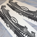 Arrowhead Silhouette Block Print