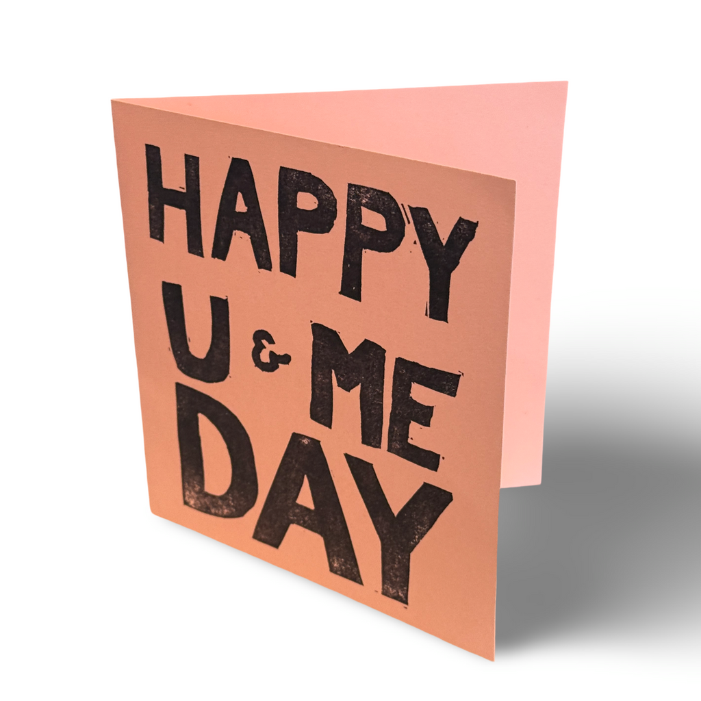 "Happy U & Me Day" Card