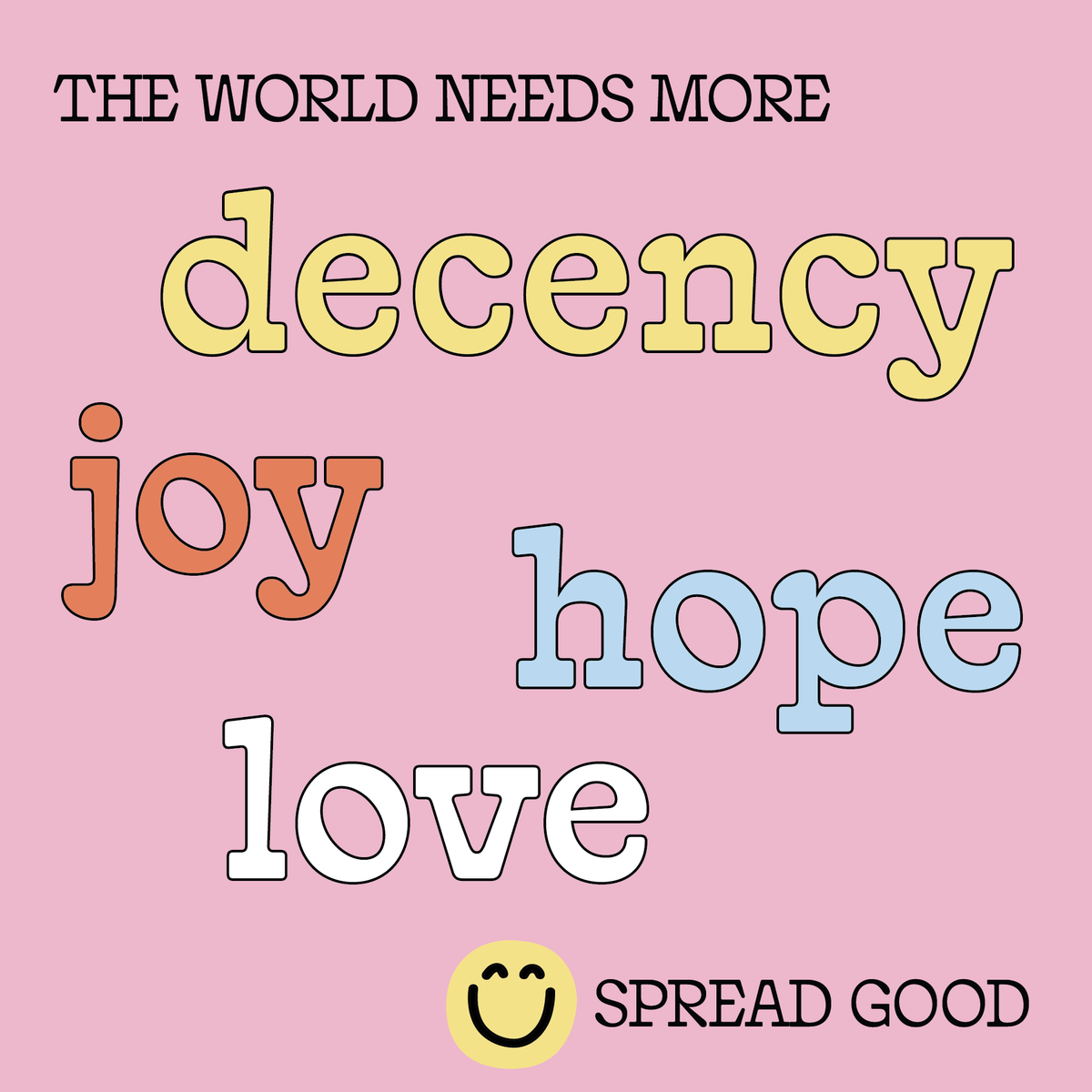 Spread Good Mini Sticker Pack 2